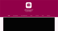 Desktop Screenshot of idessert.com